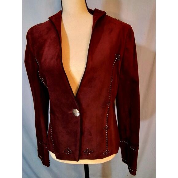 Renegade Spirt burgundy jacket - Picture 1 of 9